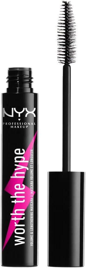 NYX Worth the Hype Mascara Volumizing Lengthening Black 7 mL