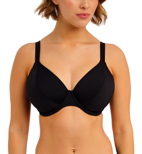 Freya Swim Women's Jewel Cove Underwire Bikini Top, Plain Black, 38G