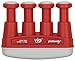 Prohands VIA Hand Exerciser, Finger Exerciser (Hand Grip Strengthener), Spring-Loaded, Finger-Piston System, Isolate and Exercise Each Finger, (2.5 lb Light Tension, Red-Via Rehab)