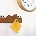 Monkey Business Memo Mountain Cork Board Strip - Corkboard Pin Board with Mountain Scene Pushpins, Office Accessories, Cute Cork Boards for Walls