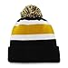 NFL Pittsburgh Steelers Men's Breakaway Knit Cap, One Size, Black