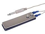 AmeriVolt Flat Stainless Steel Tattoo Foot Pedal Switch w/ 6.5 ft. Cord