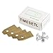 LETS MEETi TIMESETL 30Set Replacement Blade 35x18x0.75mm Anti Rust Titanium Coating Screws Gardena Flymo Husqvarna Automower