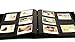 Photo Picutre Album 4x6 500 Photos, Extra Large Capacity Leather Cover Wedding Family Photo Albums Holds 500 Horizontal and Vertical 4x6 Photos with Black Pages (Black)
