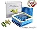 Easy to Use 100 Hole Capsule filler Tray with Powder Block Plate & Tamper, by Piazza Amalfi [Upgraded Version] size 0