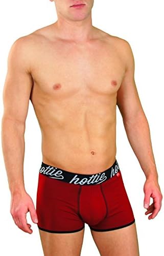 Hottie Menswear Boxer Organic Cotton Trunk Venetian-Red M