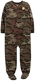 Carter's Little Boys' Fleece Blanket Footie (Toddler/Kid) - Camo