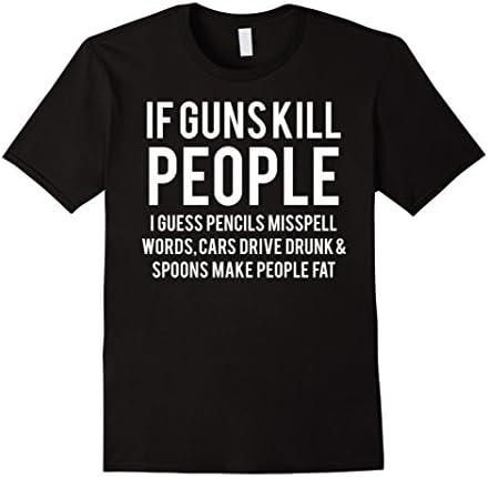 Pro gun T Shirt Funny second 2nd amendment humor gift tee