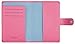 SimpacX Leather Passport Holder Wallet Cover Case Travel Wallet RFID Blocking 12 Contract Colors(Pink)