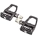 Exustar PR100 Thermoplastic Look Keo Compatible Bike Pedals with Cleats – Blackthumb 4