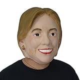 Hillary Clinton Mask Presidential Candidate Full Head Halloween Latex Mask Adult Size