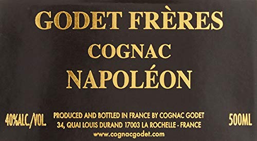 Godet Frères NAPOLÉON Cognac (1 x 0.5 l) – Bild 7