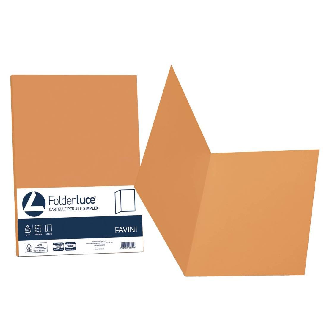 FAVINI A50E664 Light & Cardboard Folders Simplex