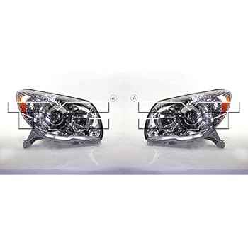 Amazon.com: CarLights360: Fits 2006 2007 2008 2009 Toyota 4Runner Headlight Assembly Driver and ...