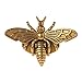 ULKEME 1PCS Lovely Bee Shape Clasp Turn Lock Metal Hardware for DIY Handbag Shoulder Bag Purse (Bronze)