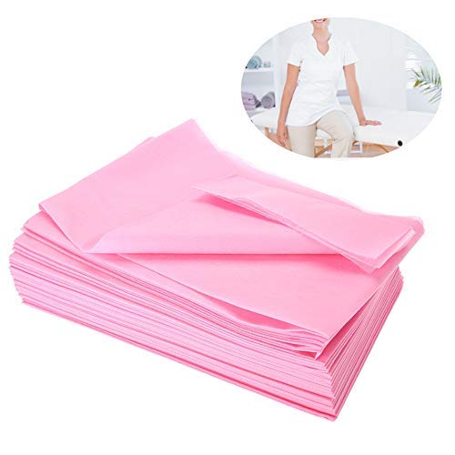 HURRISE Nonwoven Sheets Made Of Virgin Fiber, Waterproof Mattress Protector Bed, Disposable Bed Sheet Towel Comfort And Perfect For Fitted Sheets Hygiene (Pink)