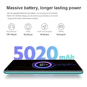 Xiaomi Redmi Note 9 4GB 128GB Smartphone 48MP Quad Camera MTK Helio G85 Octa core 6.53"FHD Telefono cellulare (Grey) - immagine 5