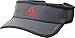 adidas Men's Superlite Performance Visor Older Model, Onix/Dark Grey/Scarlet, One Size