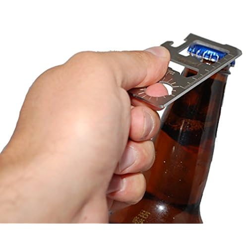 Guardman 2pcs 11 in 1 Multi Tool Credit Card Survival Tool Fits Perfect in Your Wallet (2 Pack) Valentines Day Gifts for him Tools & Home Improvement, Power & Hand Tools, Hand Tools