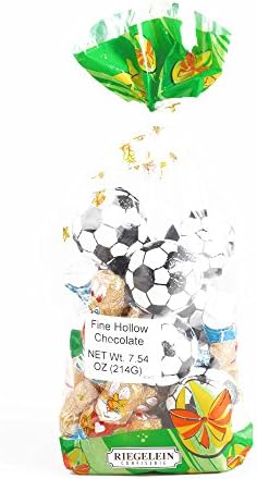 Riegelein Milk Chocolate Bunnies &amp; Soccer Balls 7.5 oz each (2 Items Per Order, not per case)