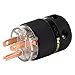 HiFiKing PU-18(Cu) Hi-End Red Copper US AC Power Plug Connector 15A/125V A.C. HiFi Plug for HiFi DIY