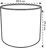 elho B.for Soft Round 30 Indoor Plant Pot 100% Recycled Plastic Ø29.5 x H27.6 view 4