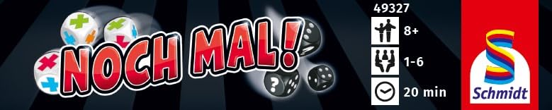 Schmidt Spiele 49327 Noch mal, Würfelspiel aus der Serie Klein & Fein, ab 8 Jahren 2