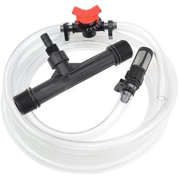 XLX 1'' Garden Irrigation Venturi Fertilizer Injector Venturi System Irrigation Device Filter Straw Water Tube Kit (1'')