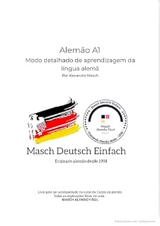 Livro Alemão A1: Modo detalhado de aprendizagem da língua Alemã