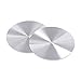 HIGH FLYING Inner Accessories Water Cup Bottom Pad Mat Cover Trim 2pcs Steel For Jaguar F-Pace X761 XF X260 2016 2017 2018 XE X760 2015-2017