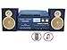 Boytone BT-28SPG 3-Speed Bluetooth Turntable System, Front Loading CD/MP3/Cassette Player, AM/FM Stereo Radio, Aux, SD Slot, USB, Headphone Jack, Wooden Speakers, 110/220 Volt (Gold Limited Edition)thumb 3