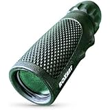 Authentic Roxant Viper 10x25 Pocket Scope with Rubber Armor “Snake-Grip” + Molded Finger Grip | Weatherproof, Shockproof, Dus