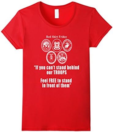 Womens DeBran Shirts: Red Shirt Friday T-Shirt XL Red