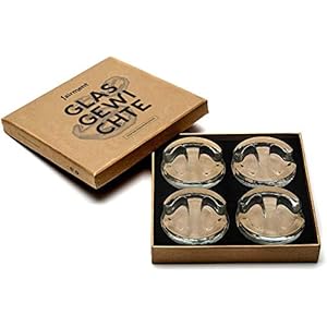 Fairment Glas Fermentatie Gewichten 4 stuks, met Handgreep, voor Fermenteren van Zuurkool, Kimchi en Groente