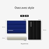 Samsung T7 Shield 1 TB Portable SSD USB 3.2 Gen2 Blue MU-PE1T0R/EU view 7
