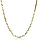 Sterling Silver Popcorn-Chain Necklace