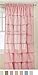 Lorraine Home Fashions Gypsy Shabby Chic Layered Ruffle Window Curtain Panel, 60 by 84-Inch, Pink