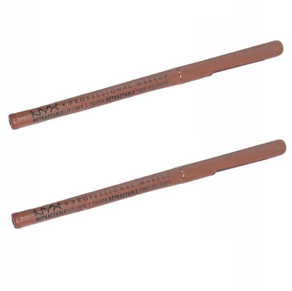 PACK OF 2 NYX PROFESSIONAL MAKEUP RETRACTABLE MECHANICAL LIP LINER, VANILLA SKY MPL13
