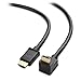Cable Matters Right Angle HDMI Cable (90 Degree HDMI Right Angle Cable) 6 Feet - HDR and 4K Resolution Ready