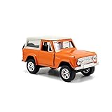 1973 Ford Bronco 1/32 by Jada Orange Diecast Car
