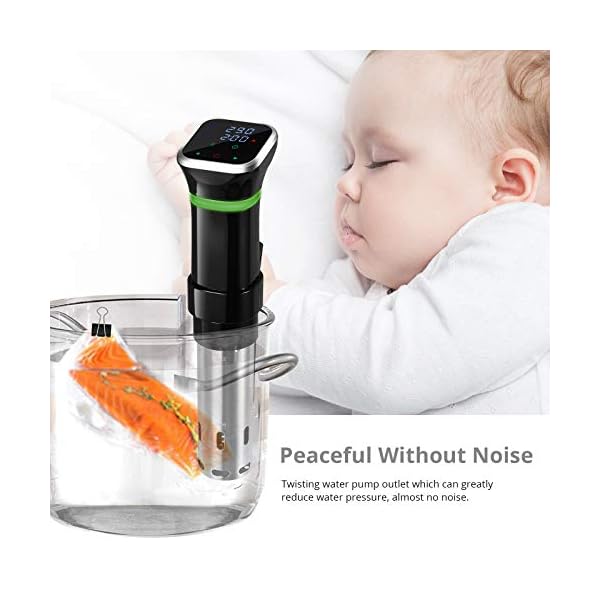 Sous-Vide-TANiCE-Precision-Cooker-Immersion-Circulator-1100W-Water-Sous-Vide-Device-with-Accurate-Temperature-and-Time-Control-Sous-Vide-Cookbook-Included Sous Vide TANiCE Precision Cooker Immersion Circulator 1100W Water Sous Vide Device with Accurate Temperature and Time…