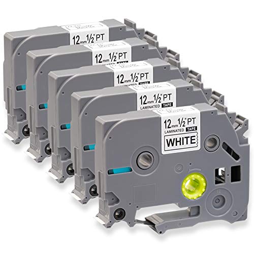 Camopro Compatible Label Tape Replacement for Brother P Touch Label