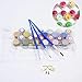 RIHE Paint by Numbers Kits Mounted on Wood Frame with Brushes and Paints for Adults Children Seniors Junior DIY Beginner Level Acrylics Painting Kits on Canvas-Romantic Street 16x20 Inch