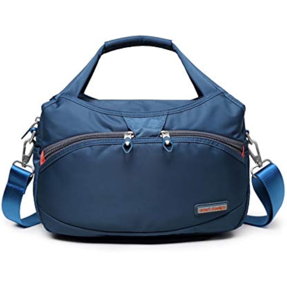 La Packmore Waterproof Nylon Crossbody Bags Women MultiPocket Shoulder