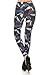 R631-OS Butterfly Basics Print Fashion Leggings