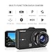Campark Dash Cam 4K UHD DVR Driving Recorder Camera for Cars Dashboard with 3