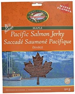 Wild Canadian British Columbia Salmon Jerky Original (Maple)