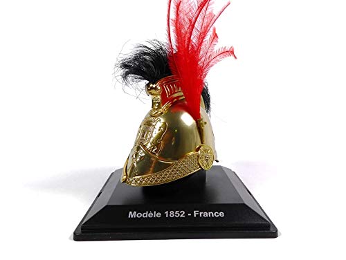 OPO 10 - Miniature fire helmet, 1/5 scale (5 cms): Model 1852 France (02)