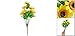 uxcell Artificial Yellow Sunflower Bouquet Office Home Decor
