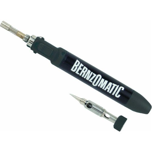 Bernzomatic Micro Torch 3 - In - 1, Butane, Pen Type Three Tips Carded by Worthington Cylinders